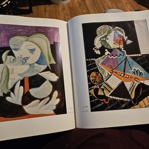 4 books including Picasso's Picasso.  Large Vintage books